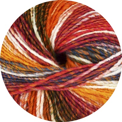 0069 - rot/orange/braun/weiß