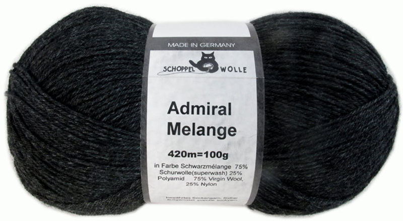 9093 - Melange - Schwarz